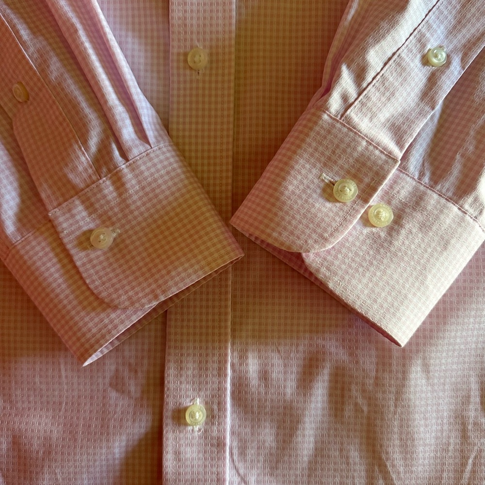 SOLD Lauren Ralph Lauren Classic Non Iron Dress Shirt - NWOT, Pink - Picture 8 of 8